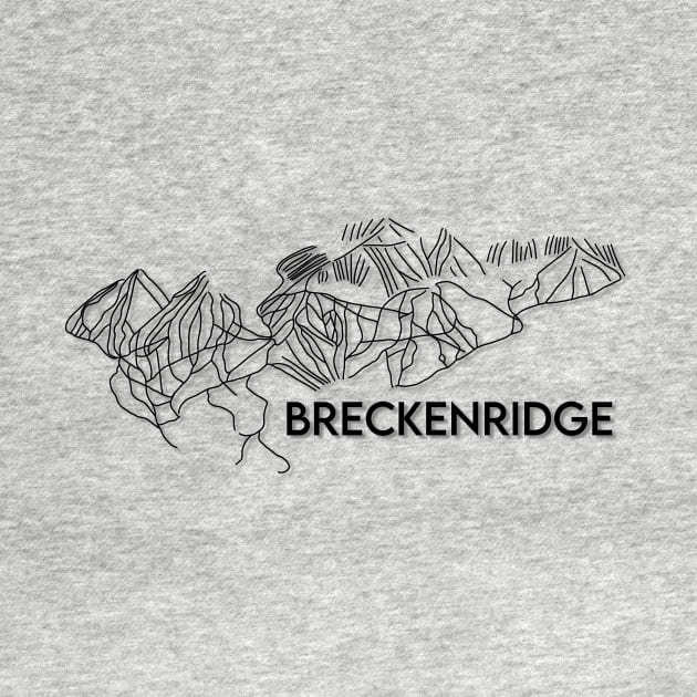 Breckenridge CO Trail Map | Breckenridge Ski Resort Colorado by emilystp23